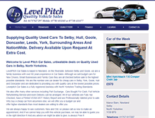 Tablet Screenshot of level-pitch.co.uk
